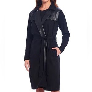 Tahari Long Sweater Coat